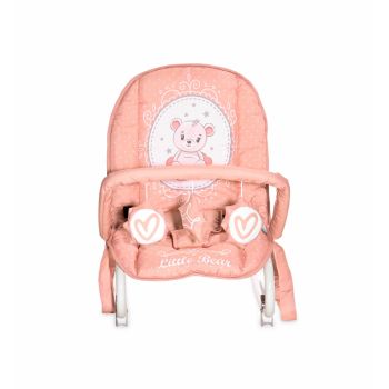 Fotoliu balansoar Eliza Mellow Roze Bear