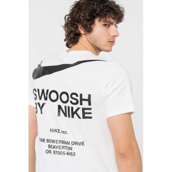 Tricou de bumbac cu imprimeu Swoosh Sportswear