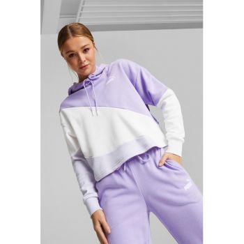 Hanorac relaxed fit cu model colorblock Power Cat ieftin