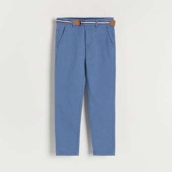 Reserved - Pantaloni chino slim - Albastru