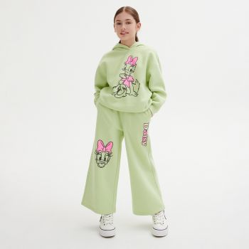 Reserved - Pantaloni sport Daisy wide leg - Verde