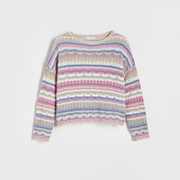 Reserved - Pulover ajurat - Multicolor Reserved - Pulover ajurat - Multicolor
