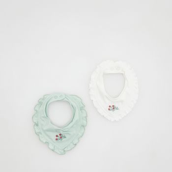 Reserved - Set de 2 fulare triunghiulare - Ivory