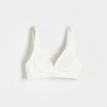 Reserved - Sutien din material moale - Ivory