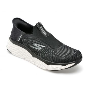 Pantofi sport SKECHERS negri, MAX CUSHIONING ELITE, din material textil