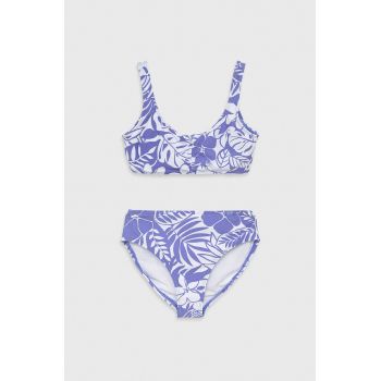 Abercrombie & Fitch costum de baie pentru copii din două piese culoarea violet de firma original