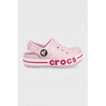 Crocs slapi copii culoarea roz