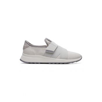 Pantofi sport slip-on de piele cu benzi elastice incrucisate Dashlight Strap