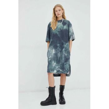 G-Star Raw rochie din bumbac mini, oversize