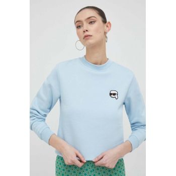Karl Lagerfeld bluza femei, cu imprimeu