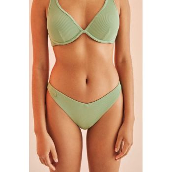 women'secret chiloti de baie JAMAICA culoarea verde, 6465407