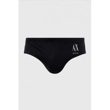 Armani Exchange costum de baie culoarea negru