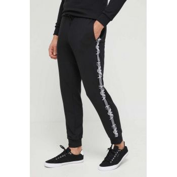 Emporio Armani Underwear pantaloni de trening culoarea negru, modelator