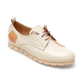 Pantofi GRYXX bej, 725998, din piele naturala