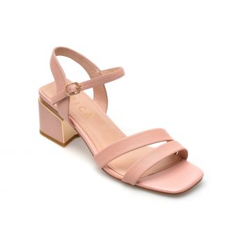 Sandale EPICA roz, 2591468, din piele naturala