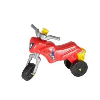 Tricicleta copii fara pedale Spider Red, actionata cu picioarele de la 2 ani pana la 20 kg, inaltime pana la sezut 30 cm