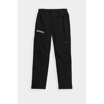 4F pantaloni copii F097 culoarea negru