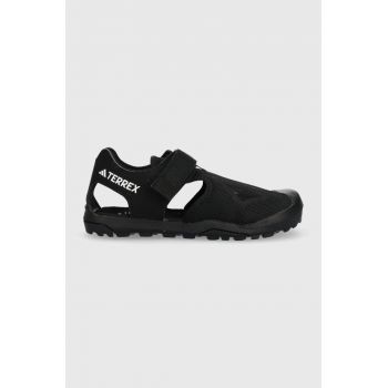adidas TERREX sandale copii TERREX CAPTAIN TOEY culoarea negru ieftine
