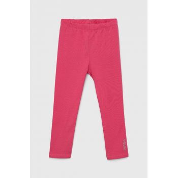 Birba&Trybeyond leggins bebe culoarea roz, neted de firma originali