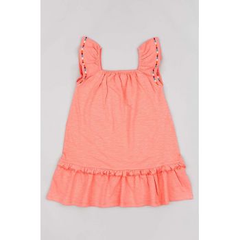 zippy rochie fete culoarea portocaliu, mini, evazati zippy rochie fete culoarea portocaliu, mini, evazati