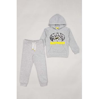 zippy trening de bumbac pentru copii culoarea gri zippy trening de bumbac pentru copii culoarea gri