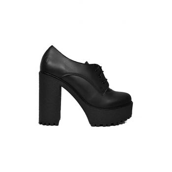 Altercore pumps Trixie culoarea negru, cu toc drept, Trixie.Vegan de firma originali