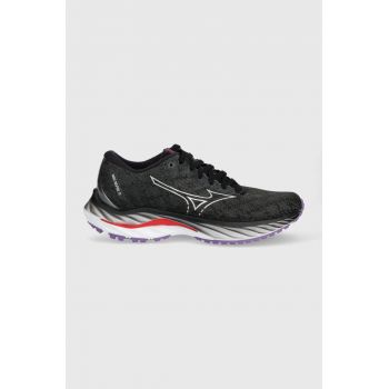Mizuno pantofi de alergat Wave Inspire 19 culoarea negru de firma originali