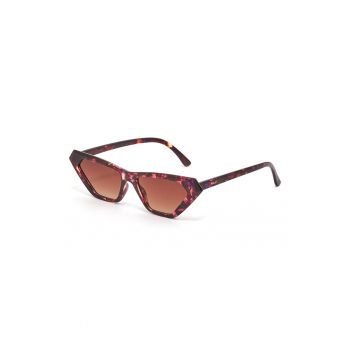 Ochelari de soare cat-eye cu lentile in degrade