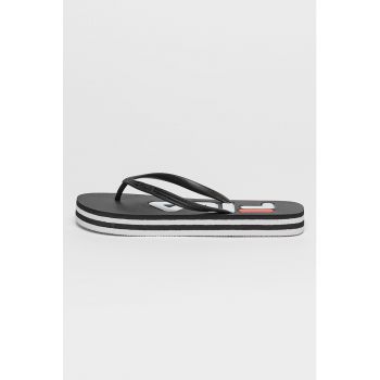 Papuci flip-flop cu logo Troy Zeppa