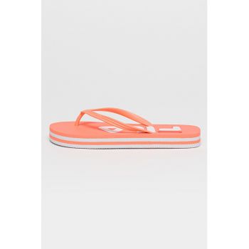 Papuci flip-flop cu logo Troy Zeppa