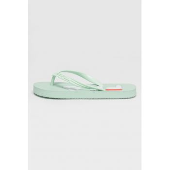 Papuci flip-flop cu model uni Troy