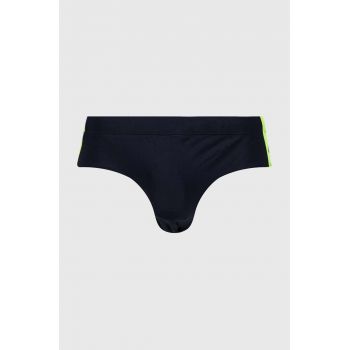 4F slip de baie culoarea albastru marin