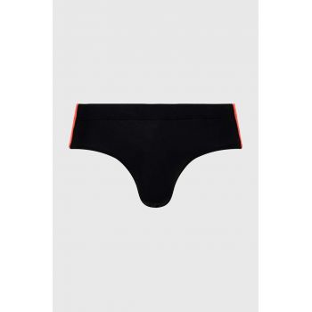 4F slip de baie culoarea negru