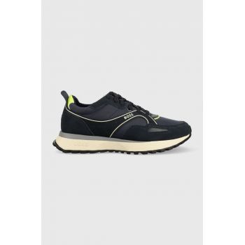 BOSS sneakers Jonah culoarea albastru marin, 50493220
