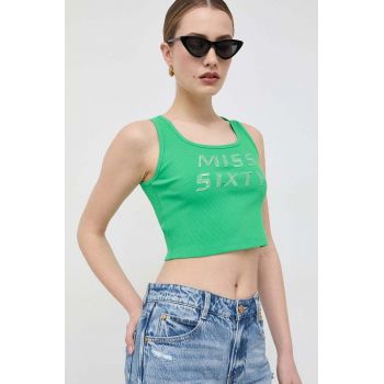 Miss Sixty top femei, culoarea verde