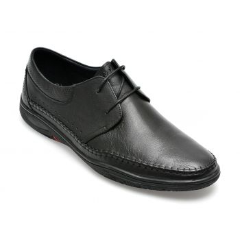 Pantofi GRYXX negri, E620015, din piele naturala