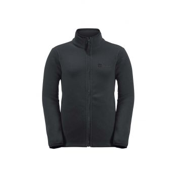 Jack Wolfskin bluza copii TAUNUS JACKET K culoarea negru, neted ieftin