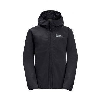 Jack Wolfskin geaca copii SOLYD JACKET K culoarea negru