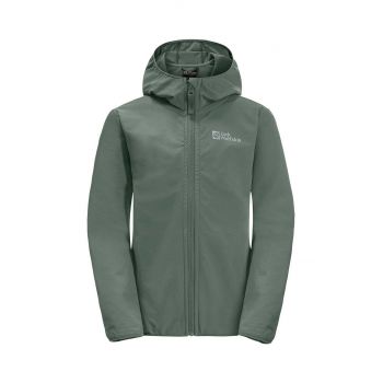 Jack Wolfskin geaca copii SOLYD JACKET K culoarea verde