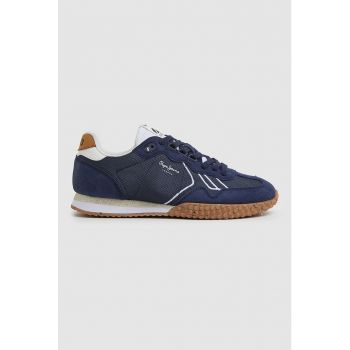 Pantofi sport cu insertii de piele intoarsa
