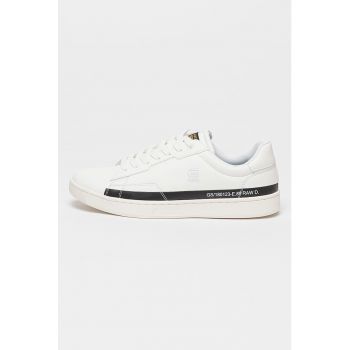 Pantofi sport de piele cu logo brodat Cadet