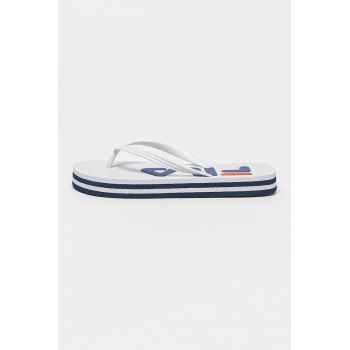 Papuci flip-flop cu logo Troy Zeppa