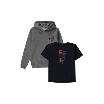 Set de hanorac si tricou - 2 piese
