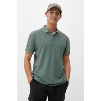 Tricou polo regular fit din pique