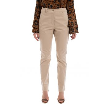 Pantaloni chino cu croiala dreapta Sara