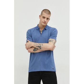 HUGO tricou polo barbati, neted