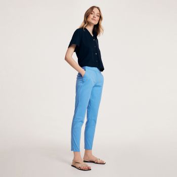 Reserved - Pantaloni la dungă - Albastru