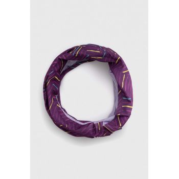 Viking fular impletit femei, culoarea violet, modelator