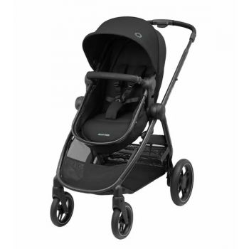 Carucior Zelia3 transformabil 2 in 1 Maxi-Cosi Essential Black de firma original