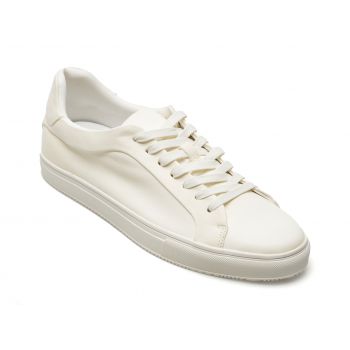 Pantofi ALDO albi, COBI100, din piele naturala